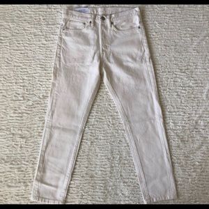 Beige/ Cream Cropped H&M Jeans NWT
